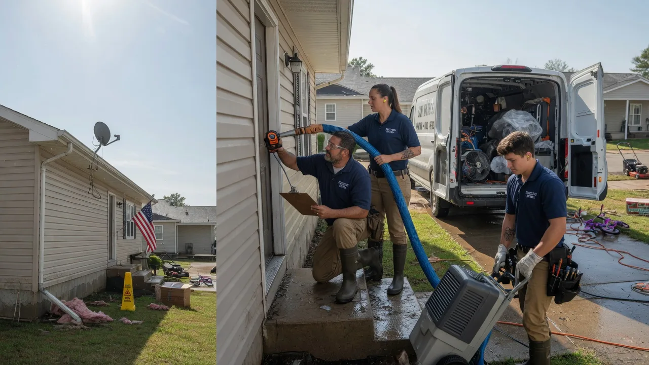 Ceiling Water Damage Restoration in Union, MI near me